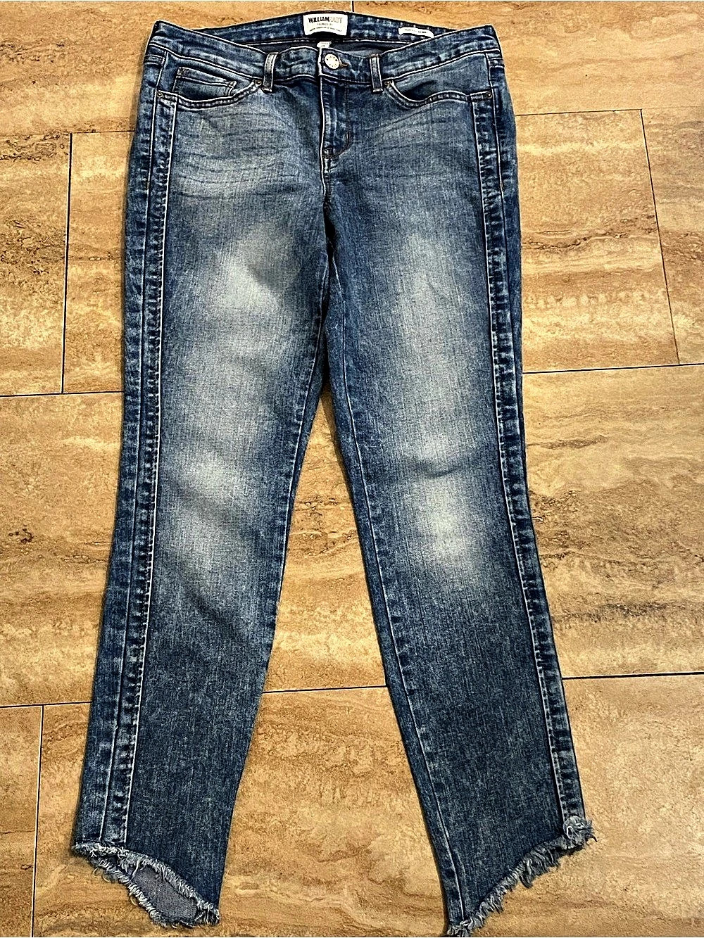William Rast Perfect Skinny Jeans Blue Waist 28